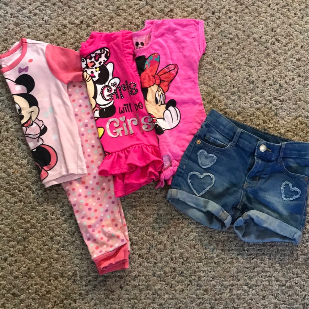 Girls Minnie Mouse lot